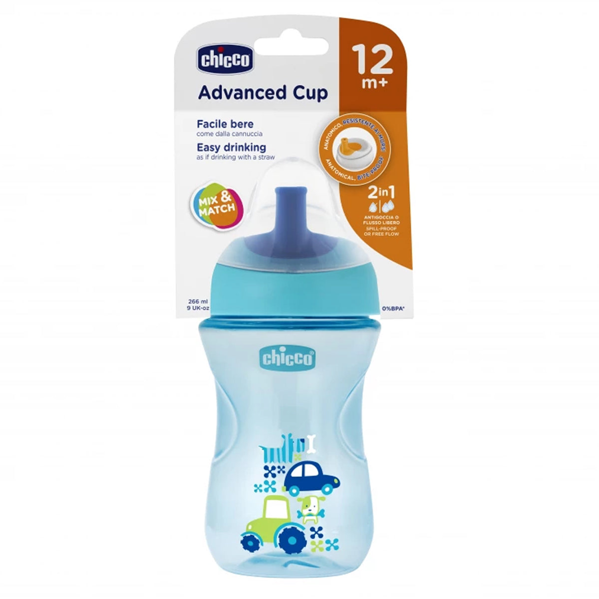 chicco ADVANCED CUP 12M+ BOY PACK2